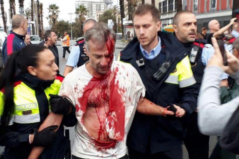 Catalonia: 337 persoane au primit îngrijiri medicale; 11 poliţişti răniţi, conform autorităţilor spaniole