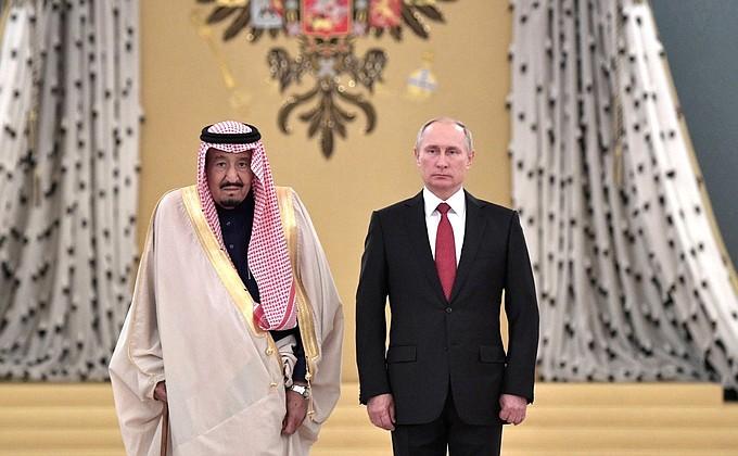 Regele Salman, vizită istorică la Moscova