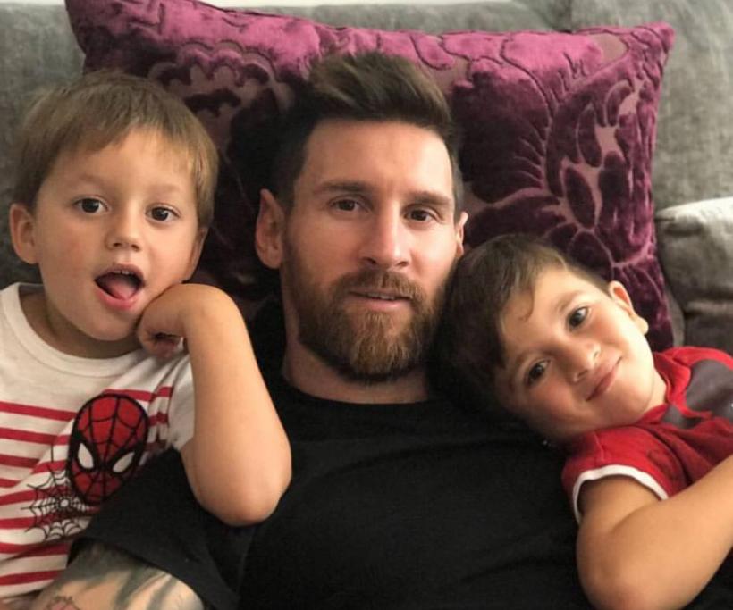 Messi, tată pentru a treia oară
