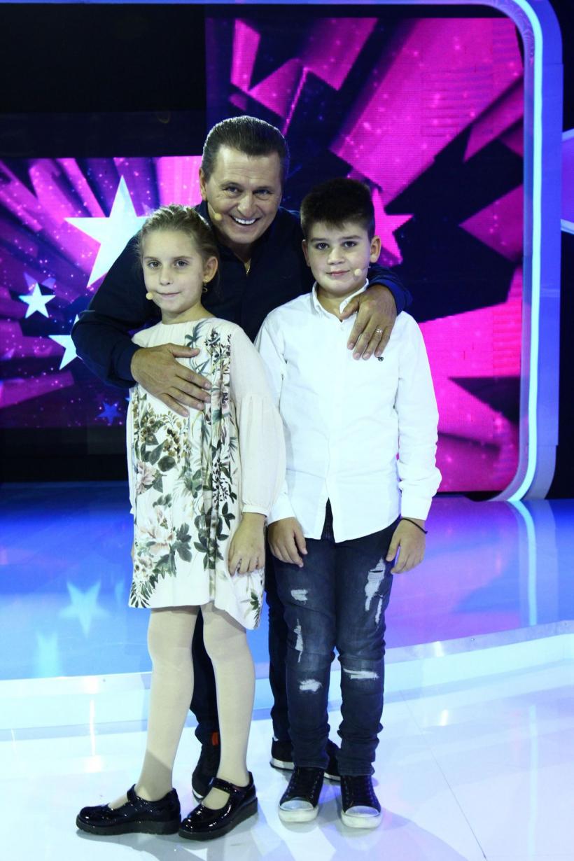 Nea Mărin, pentru prima oară alături de nepoții săi, într-un show de televiziune