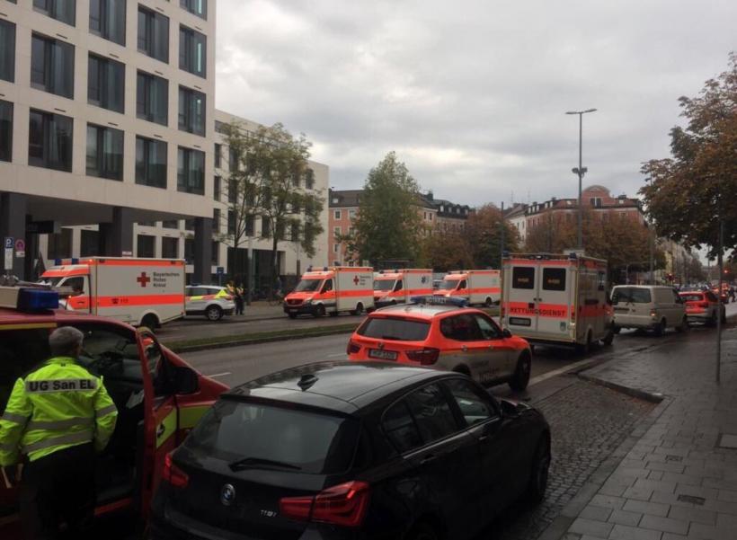 Poliția germană vânează un individ care a rănit mai multe persoane în Munchen