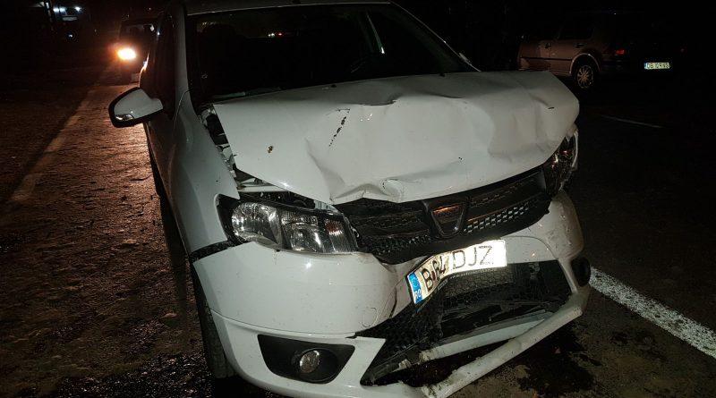 Un șofer beat și-a făcut praf mașina pe DN7, în Dâmbovița