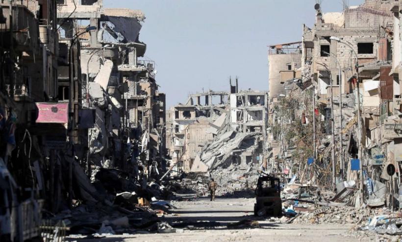 Rusia: Raqqa, rasă de pe fața pământului