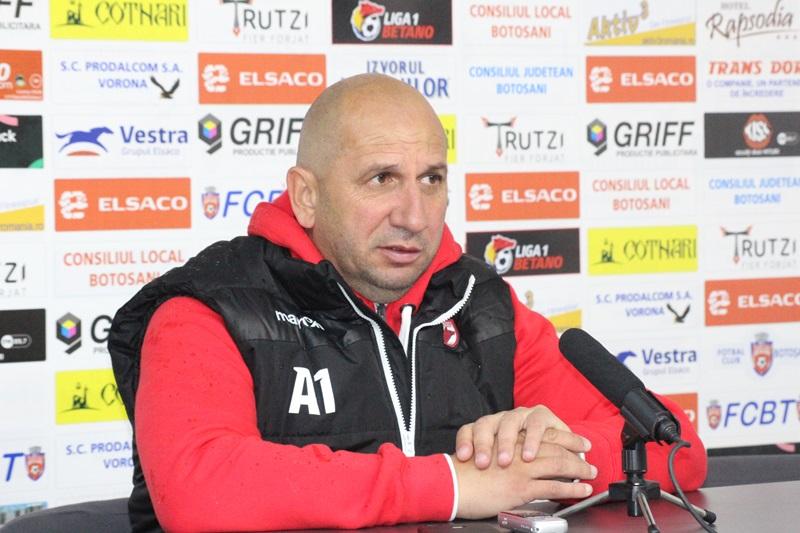 Vasile Miriuţă (Dinamo) : Avem o şansă uriaşă să urcăm pe locul 5 dacă o învingem pe FC Viitorul 