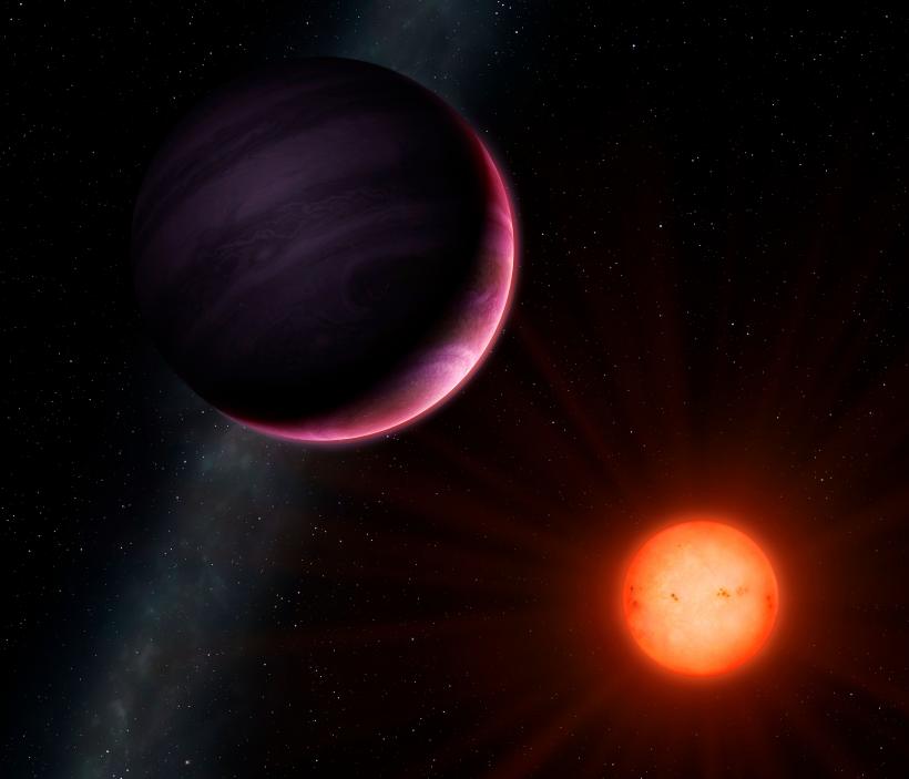 O planetă gigantică, descoperită în centrul galaxiei noastre