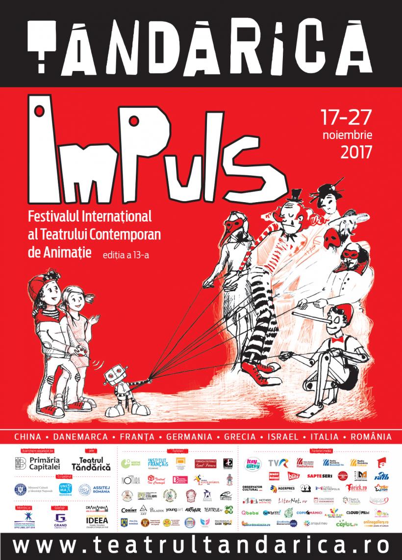 Începe Festivalul Internațional al Teatrului Contemporan de Animație ImPuls