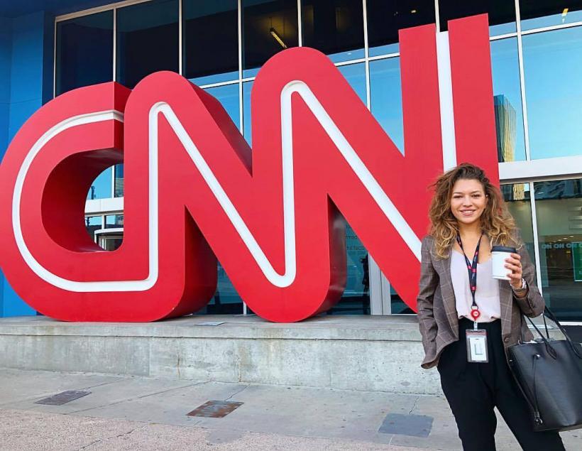Sabrina Preda, din culisele CNN, în fața camerelor Antenei 1