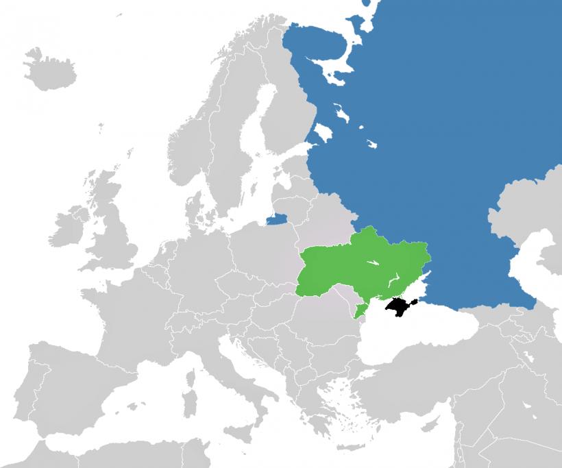 Rusia a început să ridice un gard între Ucraina și peninsula Crimeea