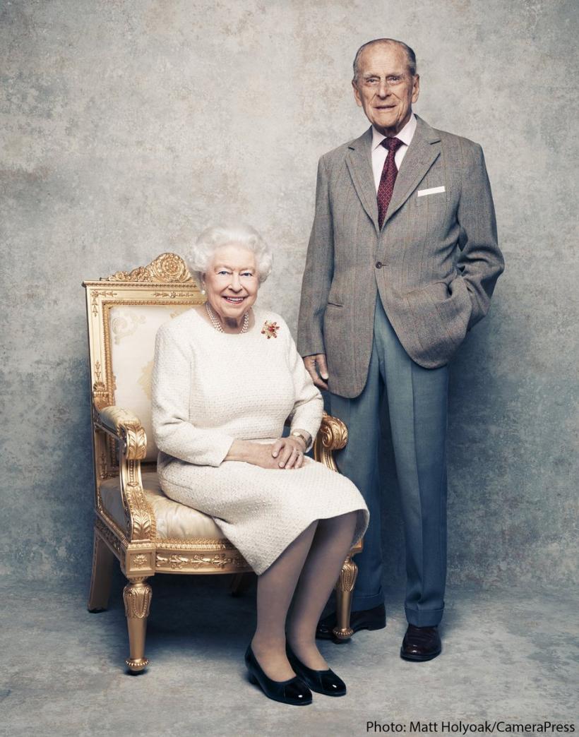 VIDEO - Regina Elisabeta a Marii Britanii și Prințul Philip aniversează 70 de ani de căsnicie