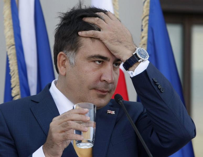 Saakașvili, eliberat de susținători