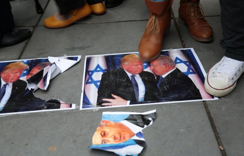 Manifestaţii în Franţa împotriva sosirii duminică la Paris a premierului israelian Benjamin Netanyahu