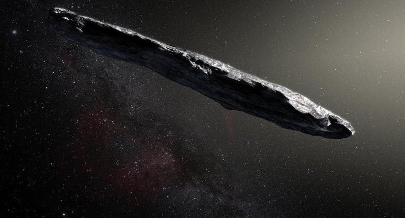 VIDEO - Primul asteroid venit din afara galaxiei, a stârnit speculații din cauza formei sale stranii