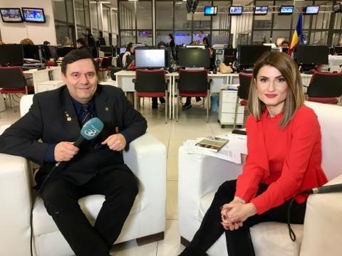 Dan-Silviu Boerescu, interviu la Antena3.ro LIVE și pe Jurnalul.ro despre volumul &quot;Povești de dragoste din Carpați până la Viena&quot;