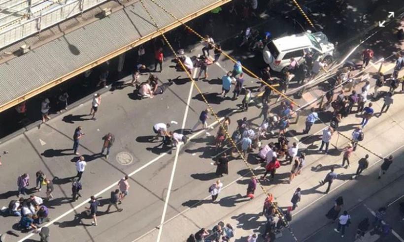 Maşină intrată în mulţime la Melbourne: Un 'act deliberat'