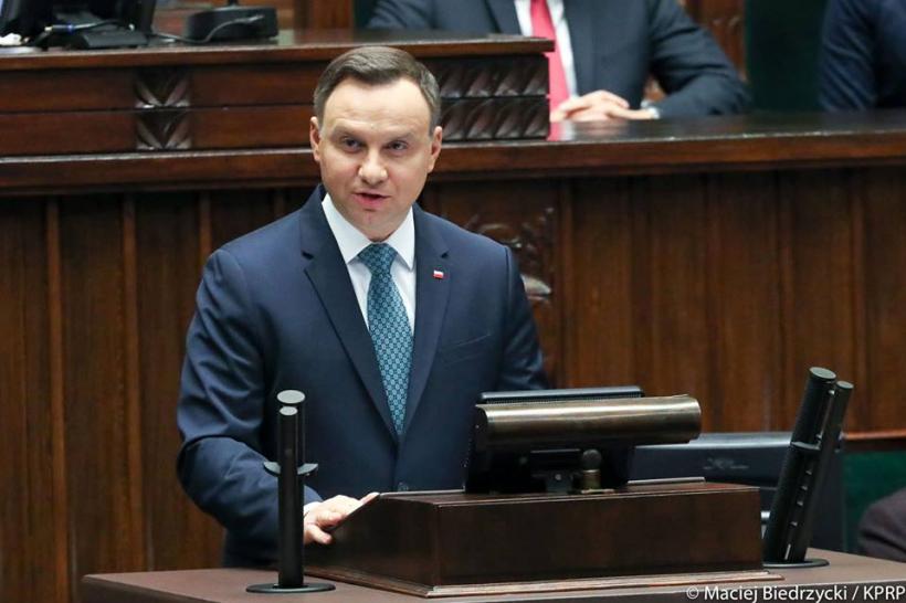 Presedintele Poloniei acuză UE că &quot;minte&quot; în privinţa reformelor judiciare din ţara sa