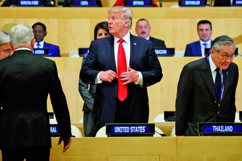 Șantaj marca „Trump”, la Națiunile Unite