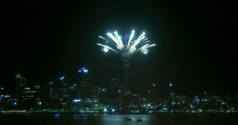 Noua Zeelandă a celebrat Noul An cu un impresionant foc de artificii