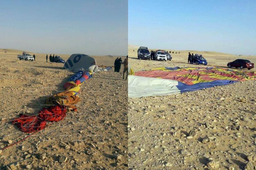 Un turist a murit și alți 12 sunt răniți după prăbușirea unui balon cu aer cald