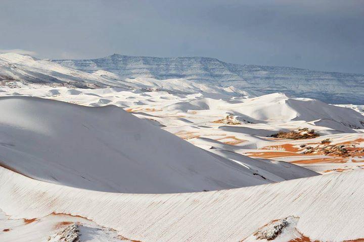 A nins în deșertul Sahara, pentru al doilea an consecutiv