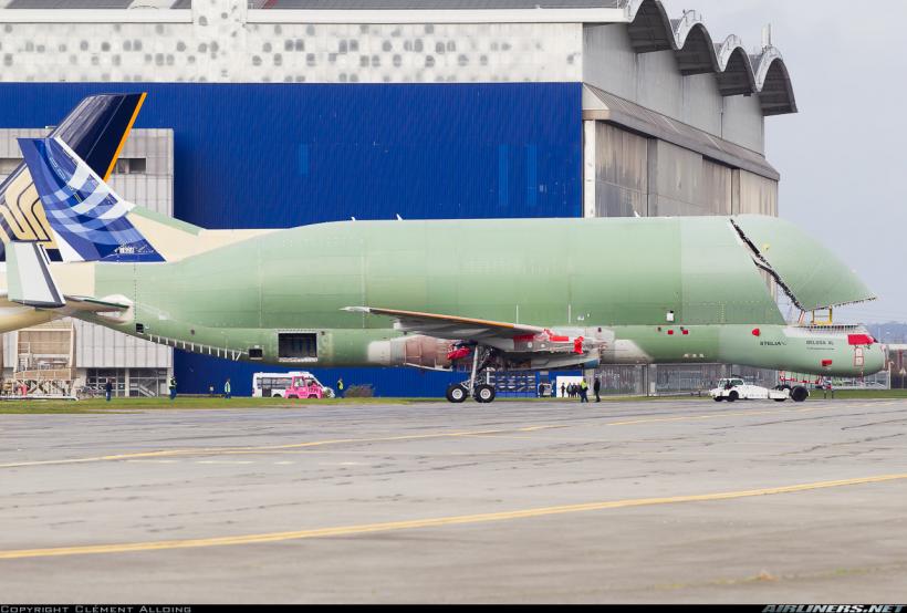 Airbus a fabricat primul avion Beluga XL
