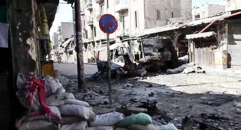Siria. 40 de persoane omorâte într-o explozie şi o serie de atacuri aeriene