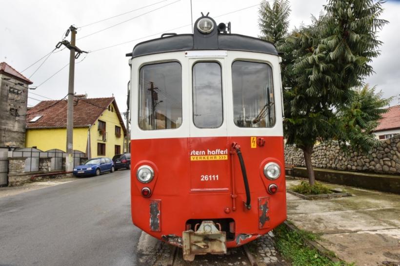 Primul tramvai turistic din ţară a făcut pană la prima cursă după şapte ani 