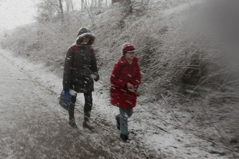 Zeci de școli sunt închise în Vaslui din cauza condițiilor meteo