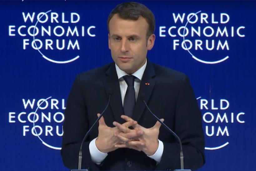 Davos - Macron critică partidele naționaliste și readuce în discuție Europa cu mai multe viteze