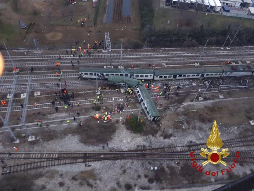 VIDEO - Accident feroviar cu morți și peste 100 de răniți, în apropiere de Milano
