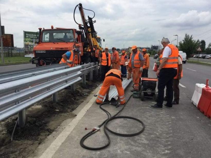 Atenție șoferi! Se fac lucrări de asfaltare pe Autostrada Bucureşti - Piteşti