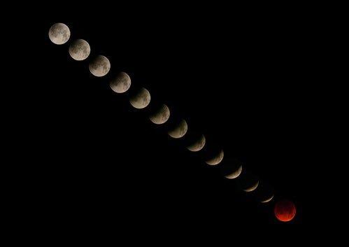 VIDEO - Super luna albastră sângerie, spectacol uluitor pe cerul lumii