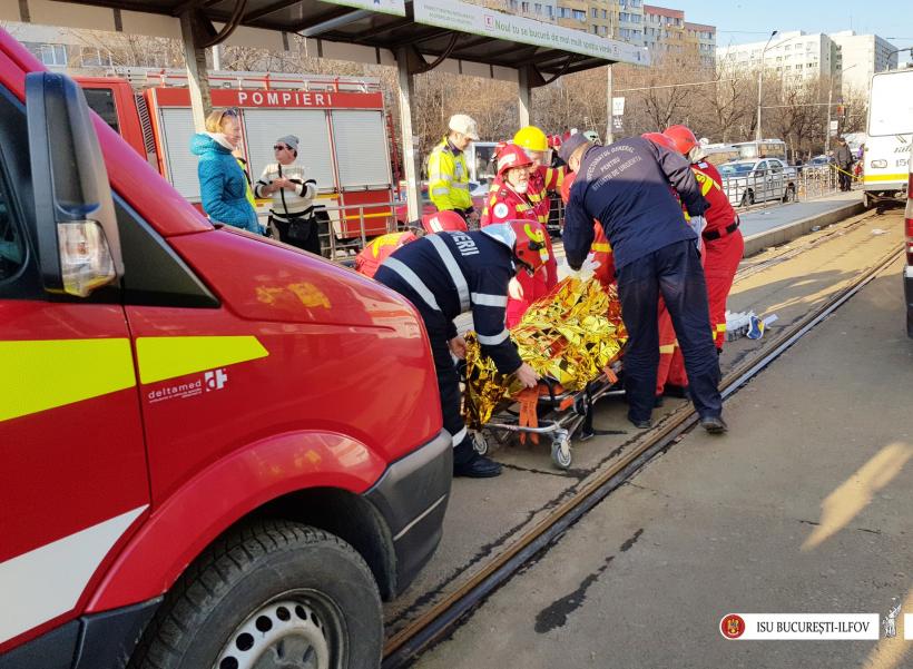 Accident mortal în București. O femeie a fost lovită de tramvai pe Şoseaua Pantelimon