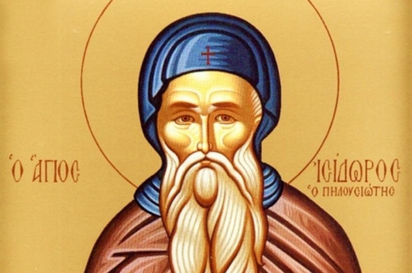 Calendar religios - 4 februarie. Sfântul Isidor Pelusiotul