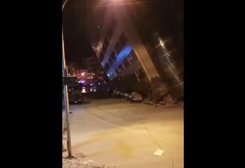 VIDEO Imagini de cosmar in Taiwan, dupa un cutremur de 6,4