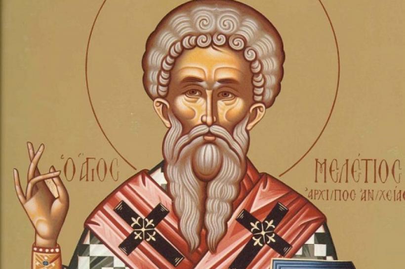 Calendar religios - 12 februarie. Sfântul Meletie, Arhiepiscopul Antiohiei (începe Săptămâna Albă)