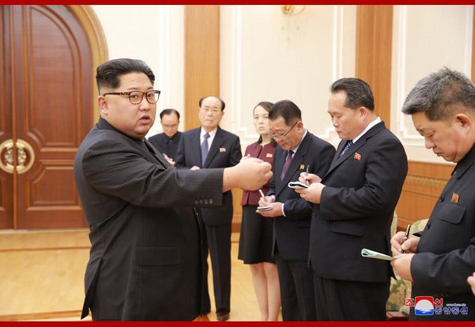 Delegația nord-coreeană de la Jocurile Olimpice primită cu căldură de Kim. Ce poze și-a făcut liderul de la Phenian 18604999