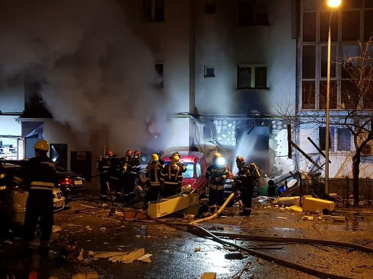 Explozie in Bucuresti, pe bulevardul Gheorghe Şincai