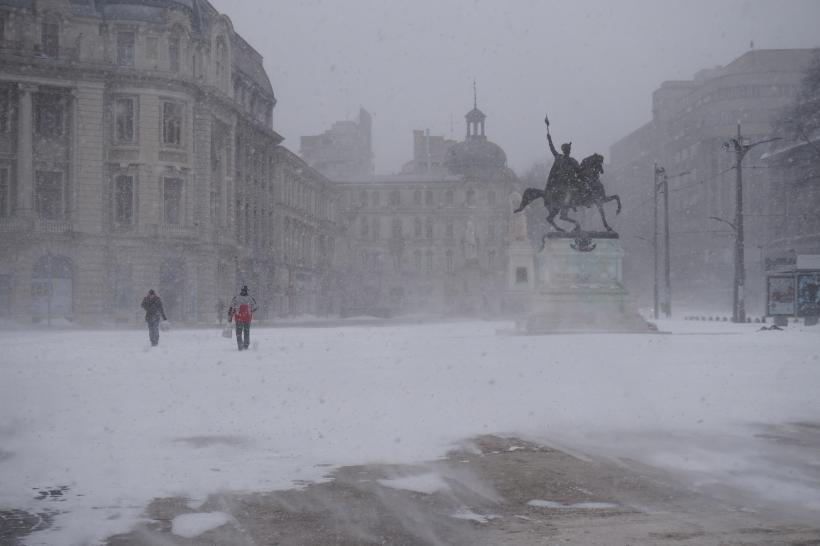 ALERTĂ - Școlile vor fi închise luni și marți, în București, din cauza condițiilor meteo