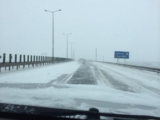 Autostrada A2 Bucureşti - Constanţa, închisă în totalitate
