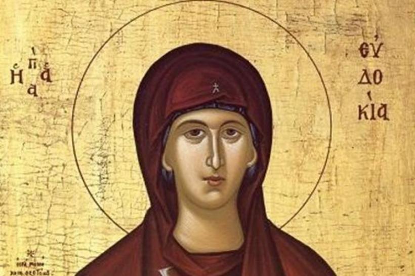 Calendar religios - 1 martie. Sfânta Muceniță Evdochia, de la cruntă desfrânare la viață de pustnică