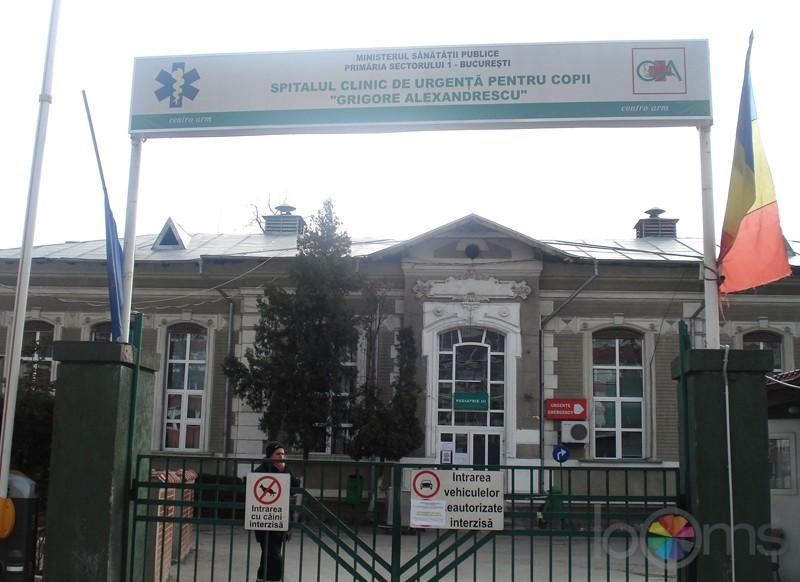 Spitalul Grigorie Alexandrescu, scos din nămeți de jandarmi