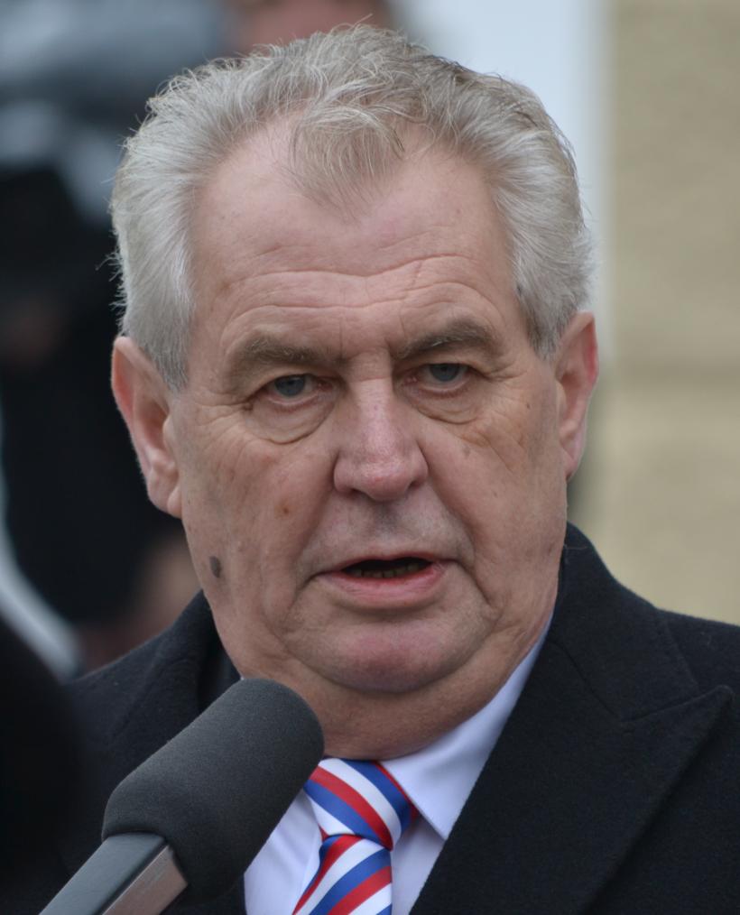 Cehia. Preşedintele Milos Zeman a depus jurământul pentru un nou mandat de 5 ani