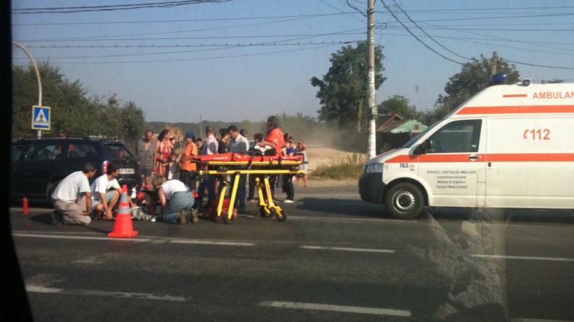Trei persoane au fost rănite într-un accident rutier în Argeş