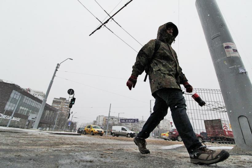 GALERIE FOTO - Primăvară înghețată în București 18609466