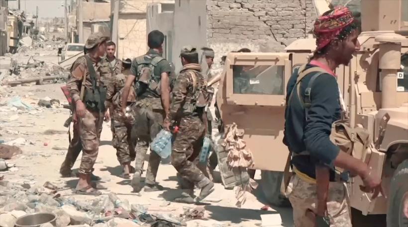 Sute de rebeli evacuați din Ghouta au ajuns în provincia Idleb