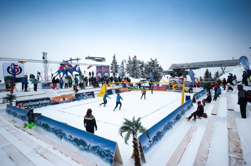 Volei pe zăpadă: Românii, eliminaţi de la Campionatele Europene, după faza grupelor
