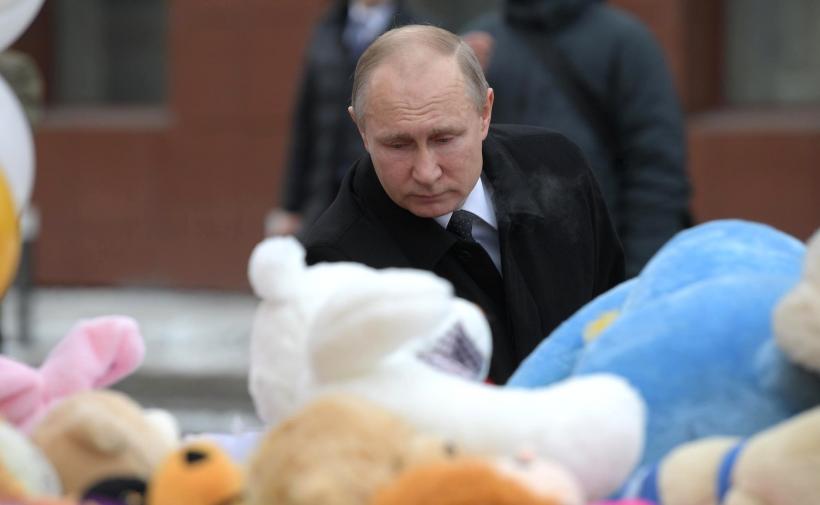 Incendiul din Siberia. Putin denunță „încercările  de a semăna panică” pe internet