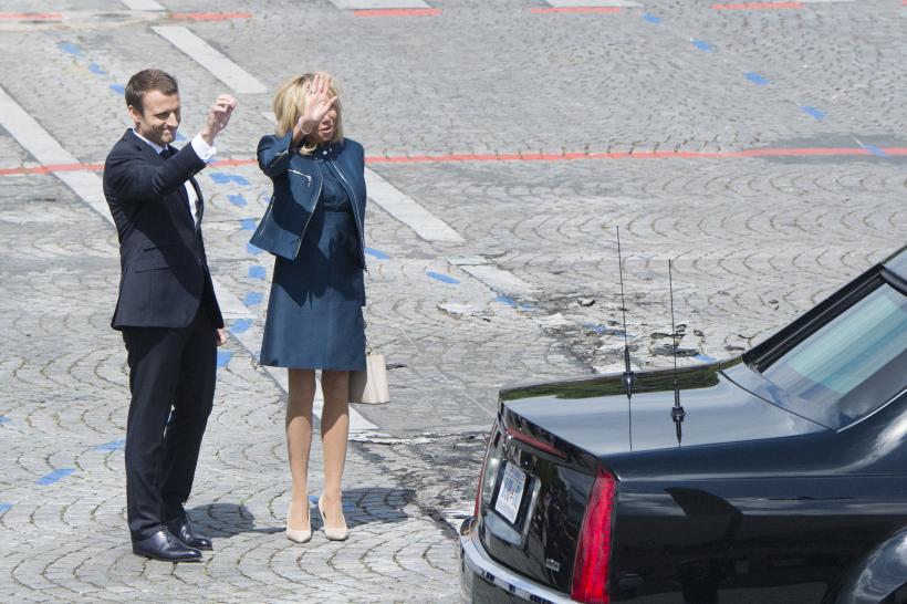 Anturajul lui Brigitte Macron, soţia preşedintelui francez, a depus plângere pentru uzurpare de identitate