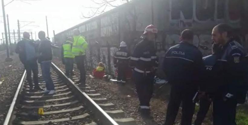Incident dramatic! Un adolescent de 18 ani din Bistriţa a murit, după ce a fost lovit de un tren, în Bucureşti