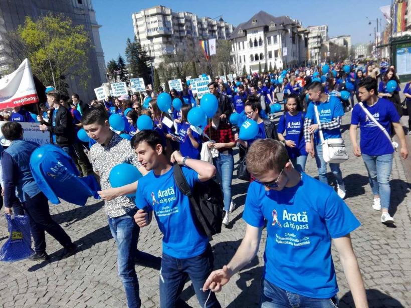 Ziua Mondială de Conştientizare a Autismului, marcată luni printr-un marş  